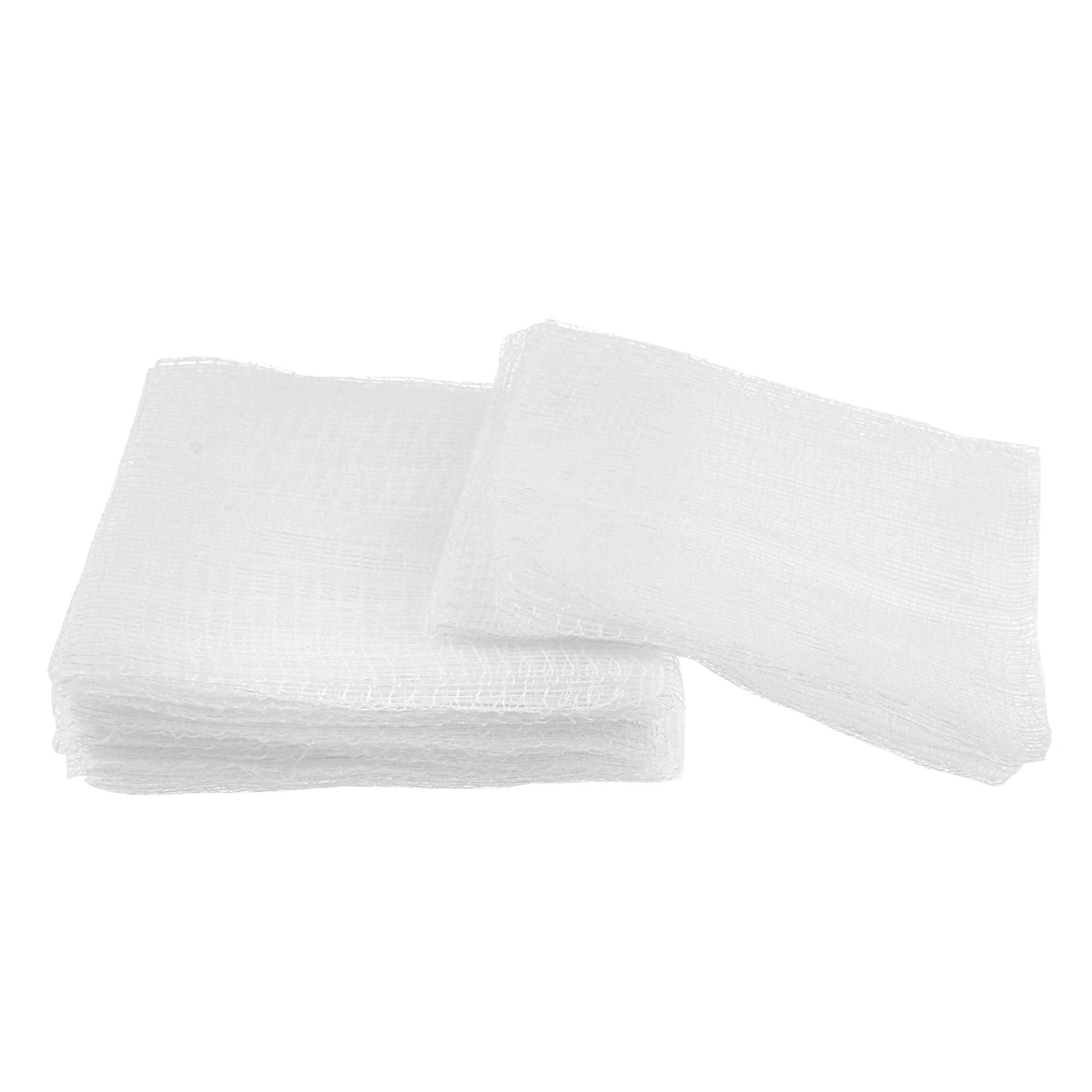 Dealmed absorbent woven gauze pads provide versatile dressing and prep options.