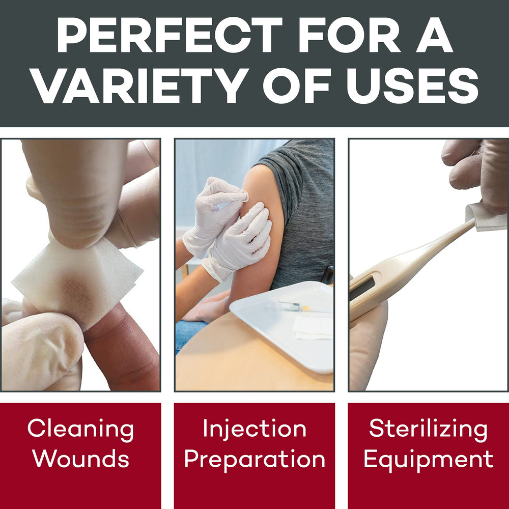 Dealmed pads are suitable for cleaning surfaces and small equipment in care settings.