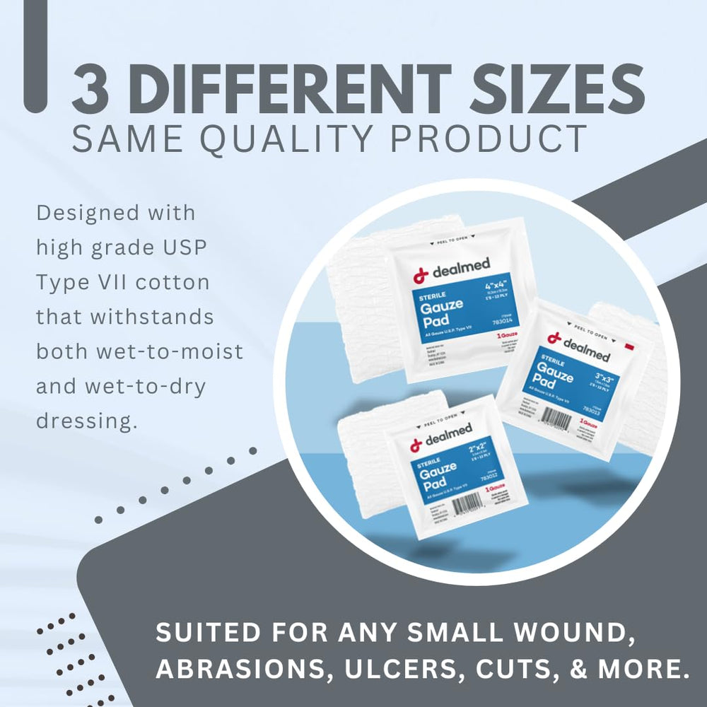 Dealmed case of 24 packaging for bulk medical supplies