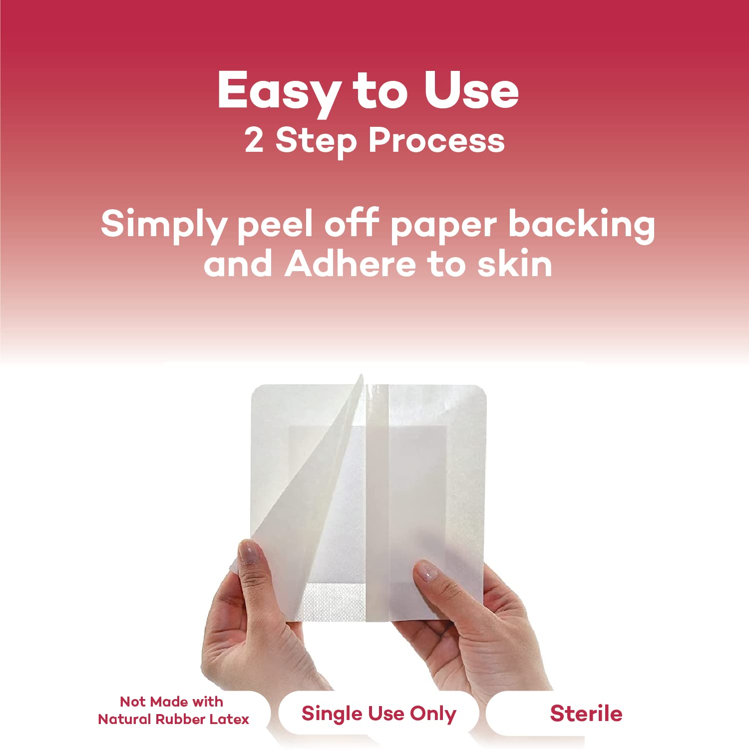 Dealmed gauze dressing suitable for ulcers and diabetic wound scenarios.