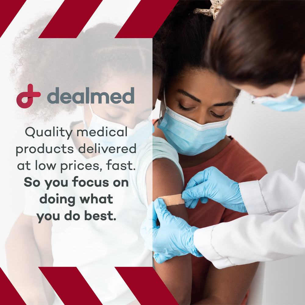 Ideal for home, office, or travel first aid kits with Dealmed.