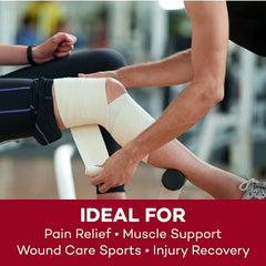 Dealmed latex-free bandage offers breathable compression wrap