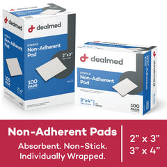 Non-stick outer face allows painless removal and minimal wound disturbance.