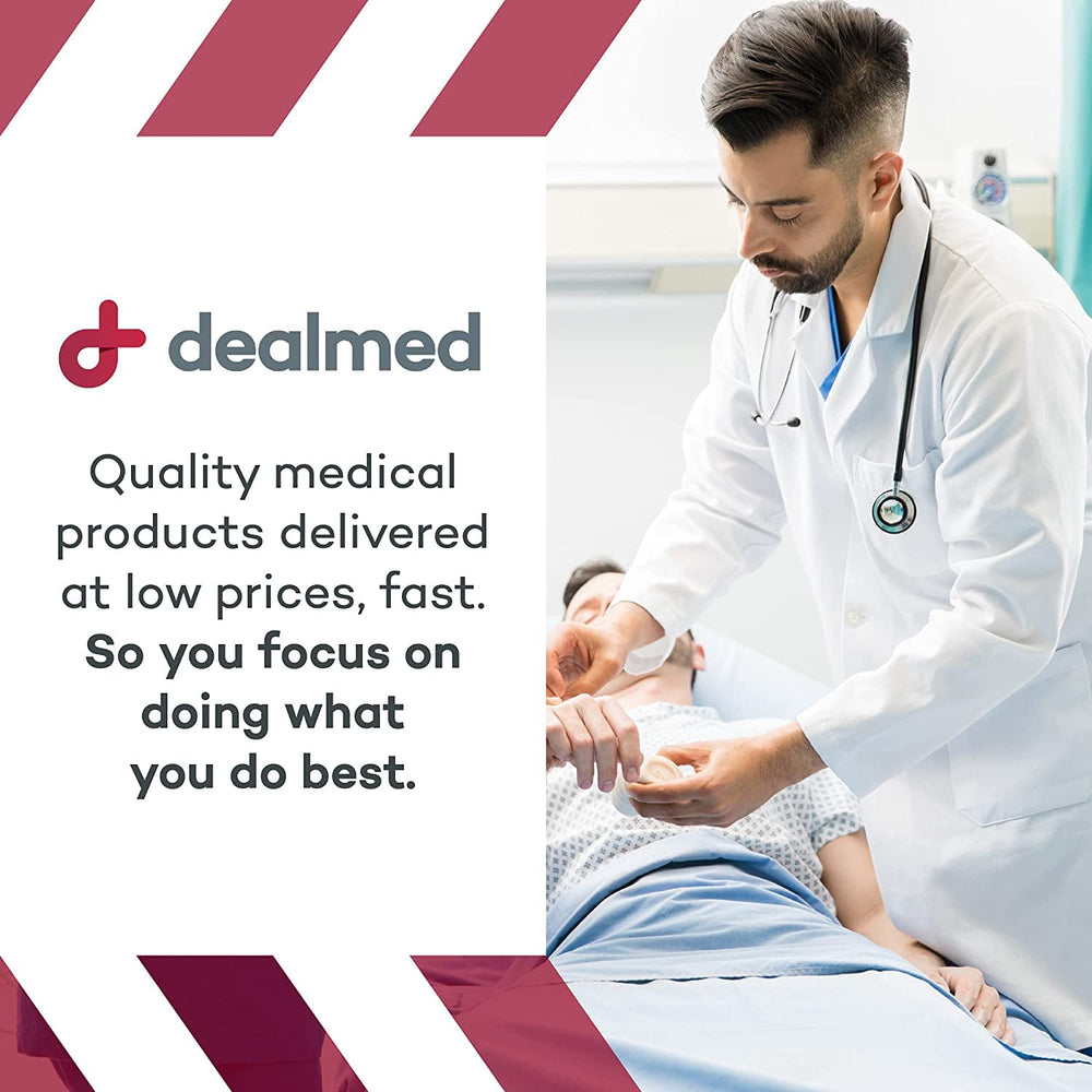 Dealmed povidone iodine swabsticks case-500 total for bulk stocking