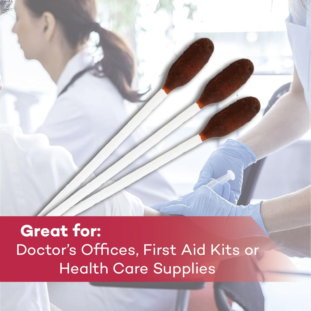Dealmed povidone iodine swabsticks for individual-use convenience and hygiene