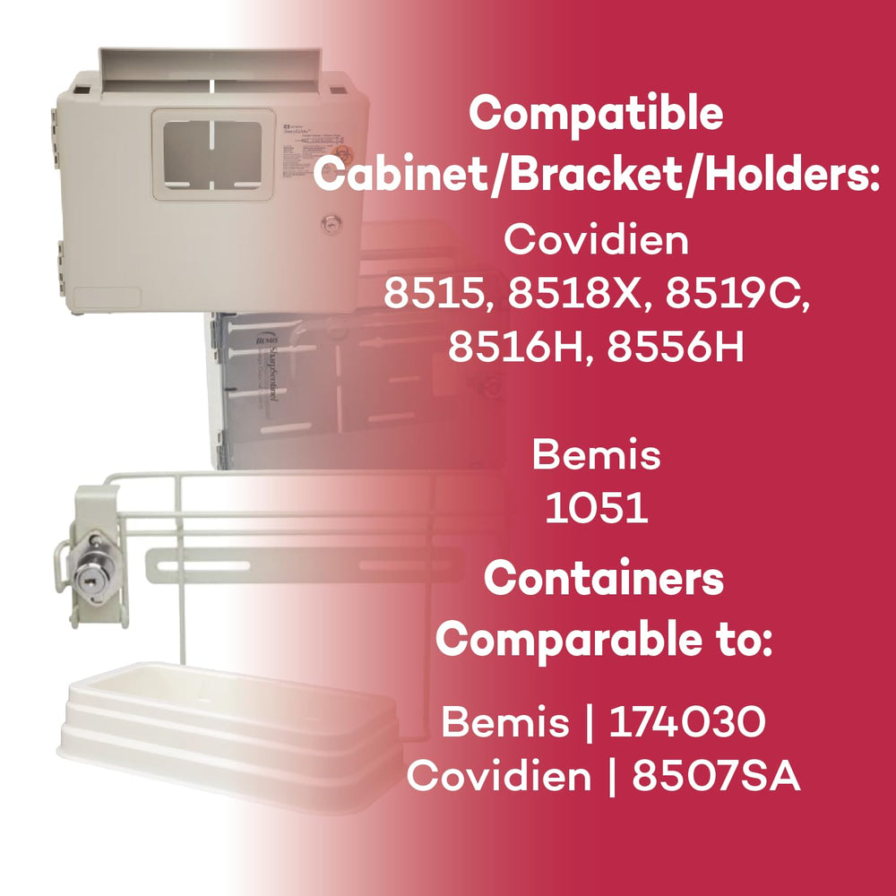 Dealmed 5-quart polypropylene construction for durable, puncture-resistant use.