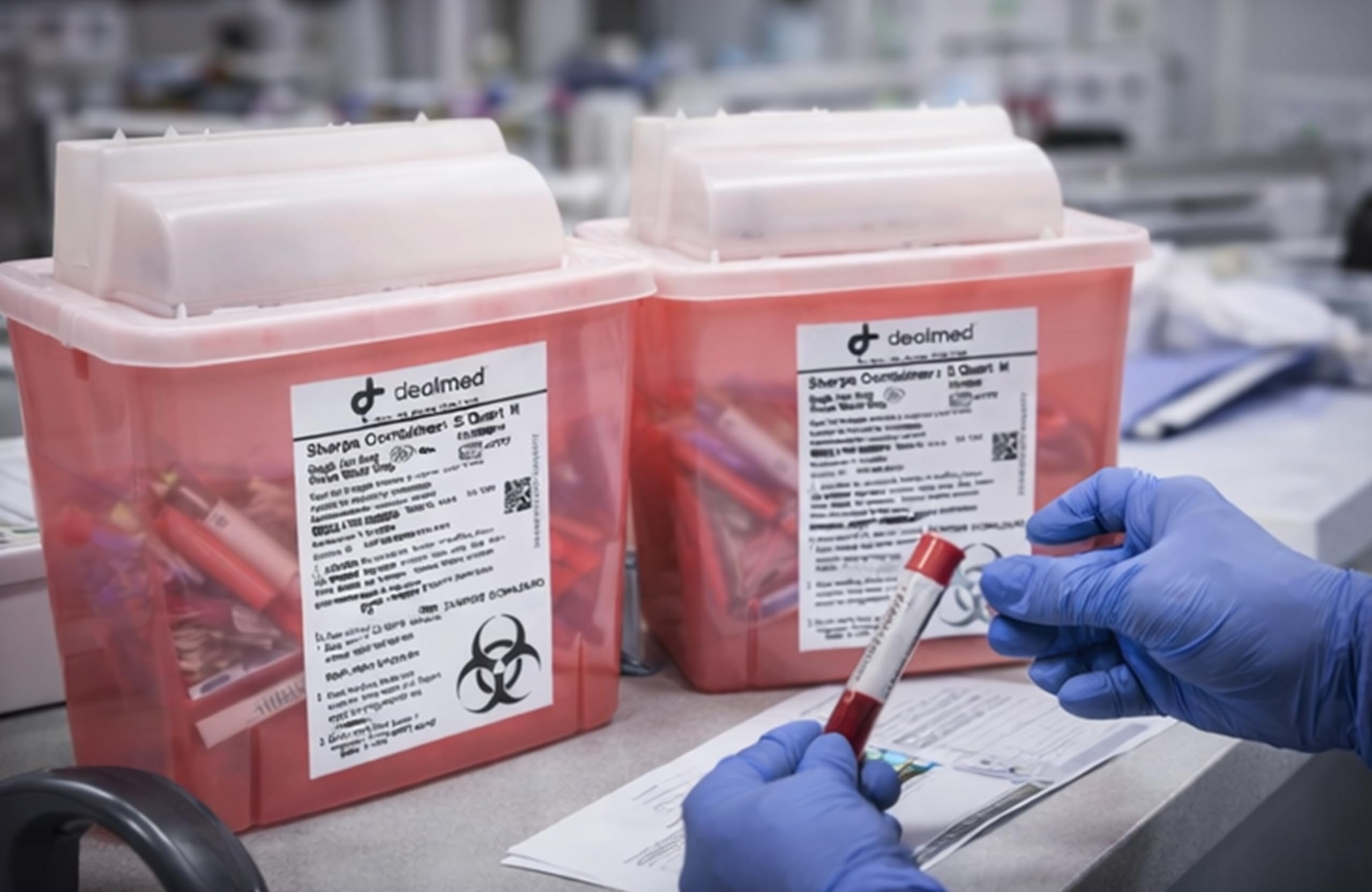Dealmed 5-quart case-pack packaging includes 20 containers for bulk use.