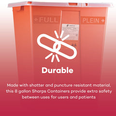 Dealmed clear lid view shows fill level at a glance.