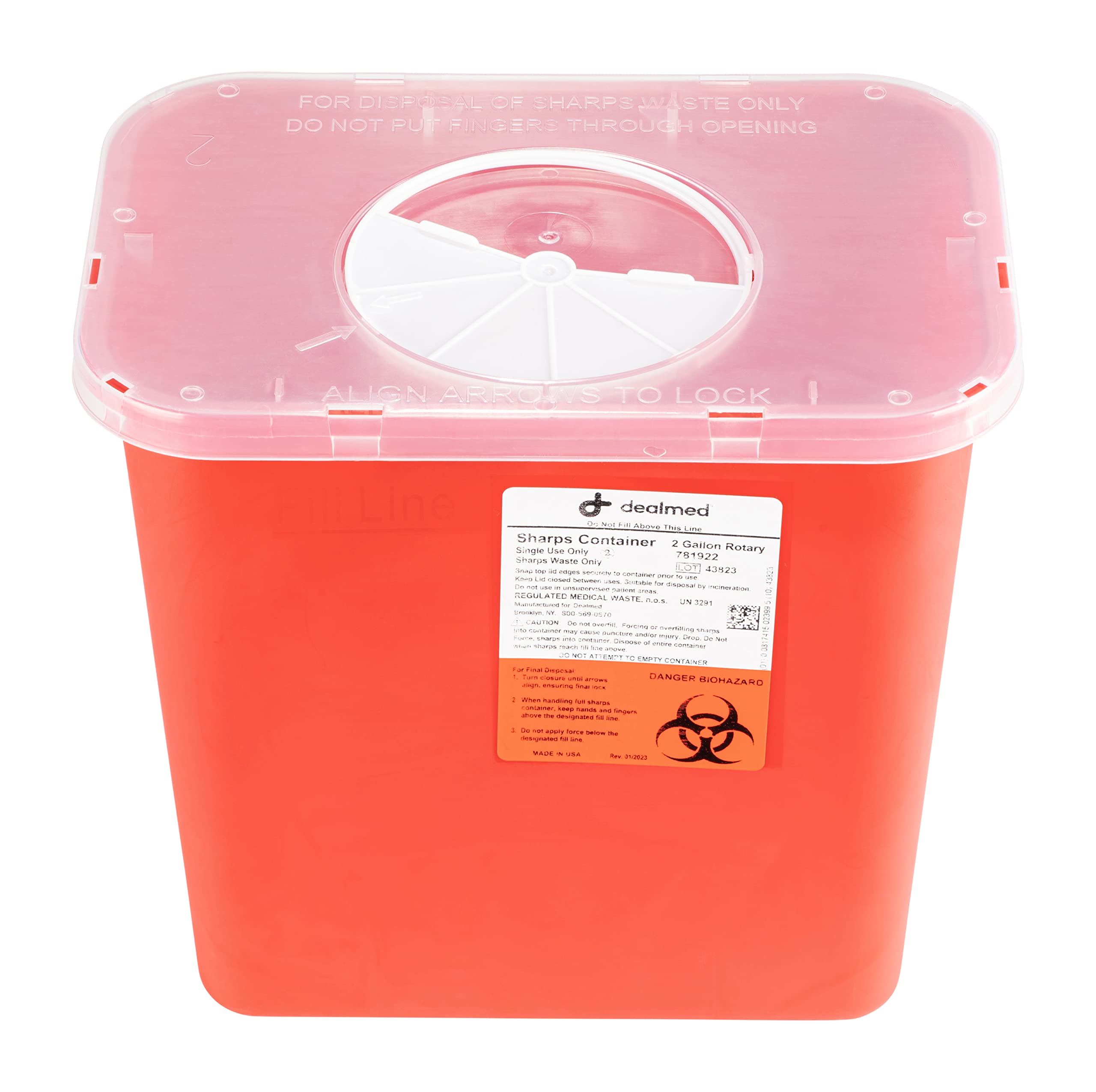 DealMed container ideal for hospitals and medical offices