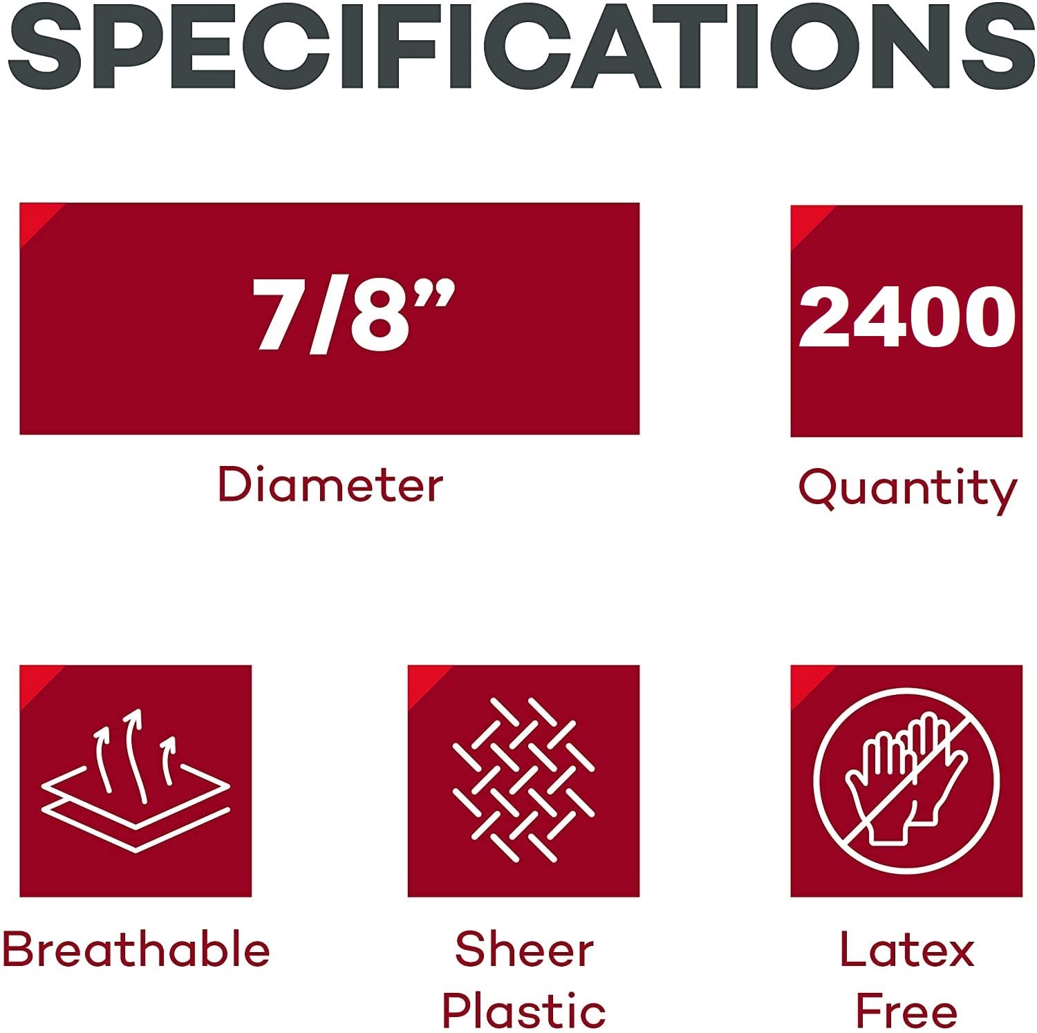 Dealmed spot bandages with non-stick pad provide comfortable protection during activities.