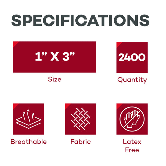 Dealmed soft stretch fabric bandage demonstrates flexible, comfortable movement