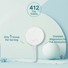 DEAL SUPPLEMENT Magnesium Citrate Powder close-up showing fine texture and purity.