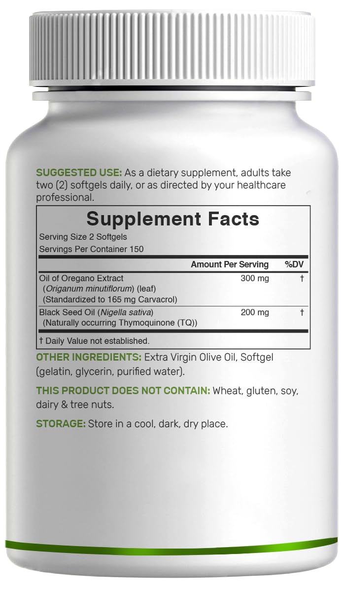 DEAL SUPPLEMENT Oil of Oregano Softgels on kitchen counter setup