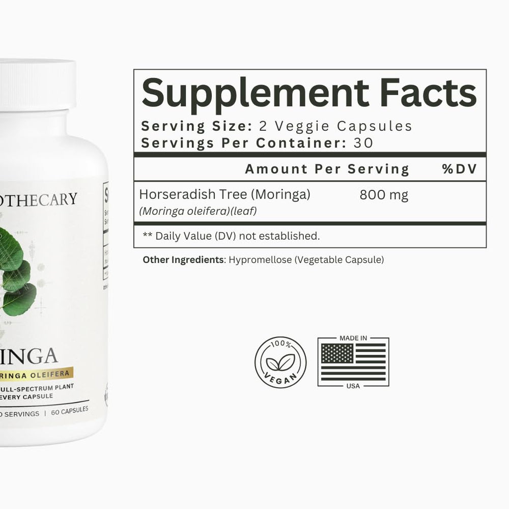 Dear Apothecary vegan non-GMO label highlighting clean plant-based quality.