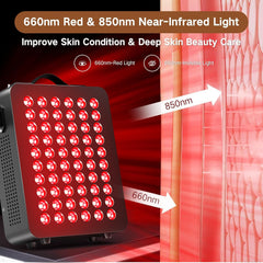 DeBangsi dual-chip 60-LED device providing 660nm and 850nm wavelengths.