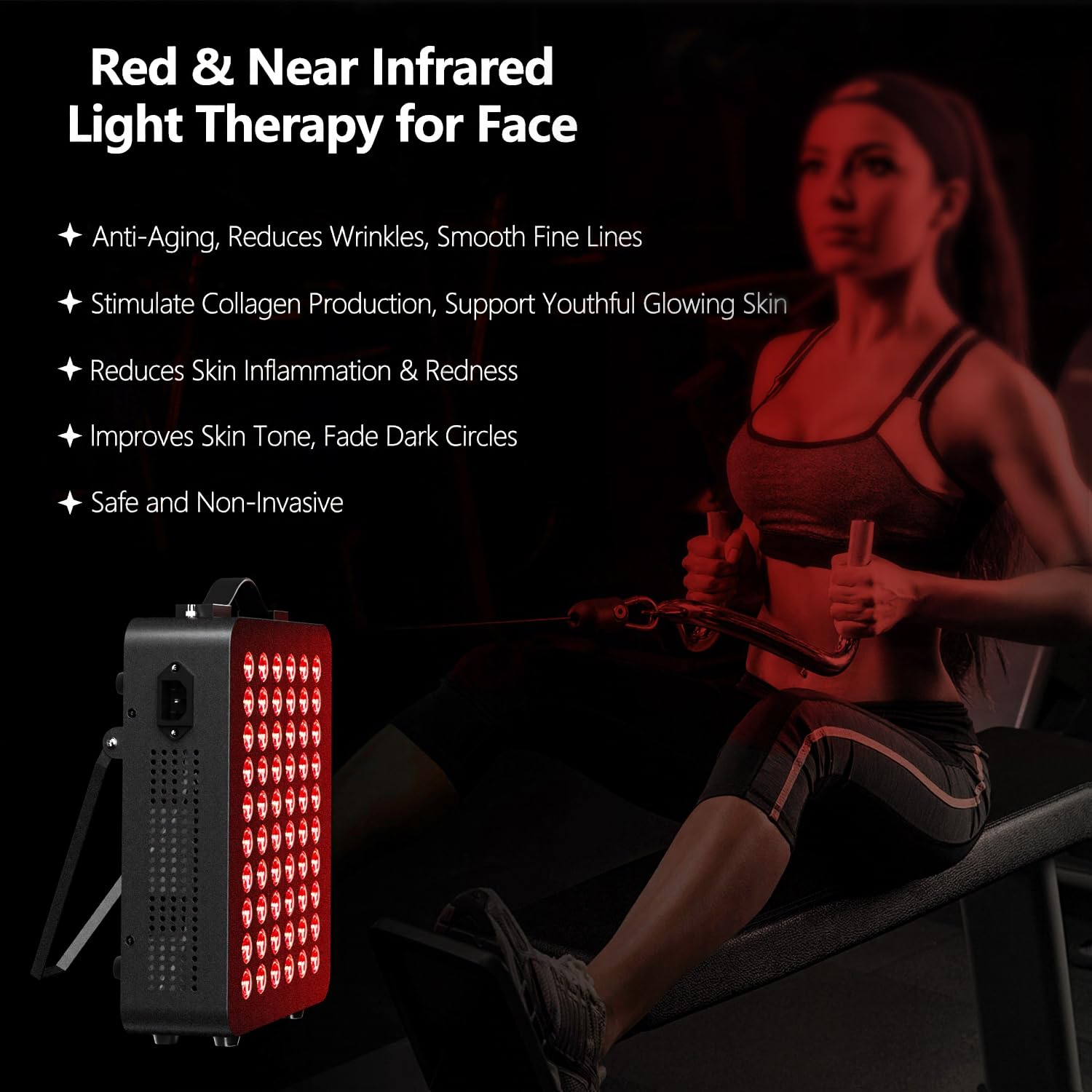 Quiet cooling fan keeps device comfortable during extended use.