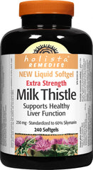 Decatela Holista Milk Thistle 250 mg softgels bottle for daily wellness