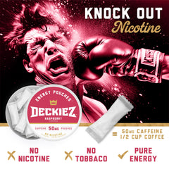 Deckiez Energy Pouch Jalapeno Lime can adds spicy flavor and sustained energy.