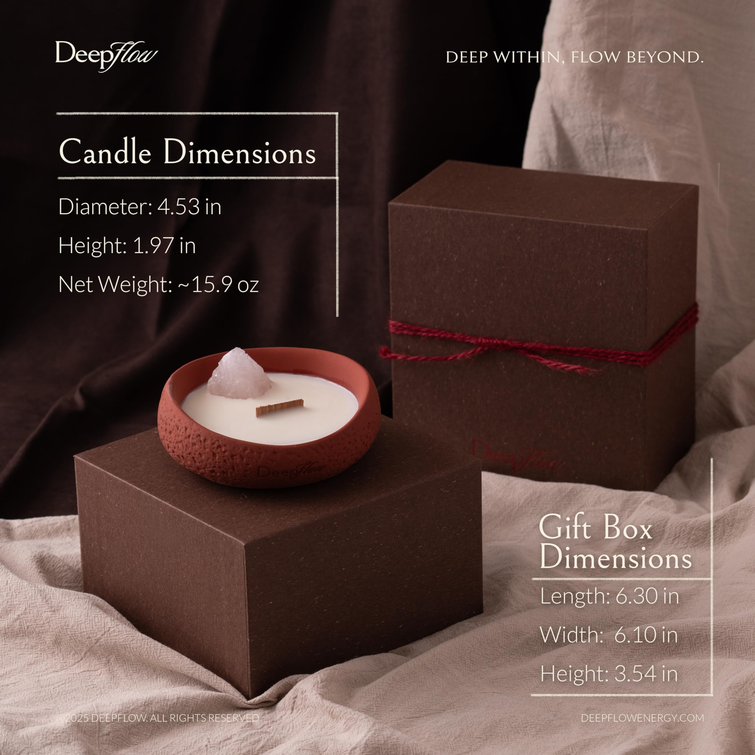 DEEP FLOW Candle glow elevates a cozy, mood-setting scene.