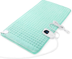 Deepsoon heating pad on the back provides soothing warmth and targeted relief.
