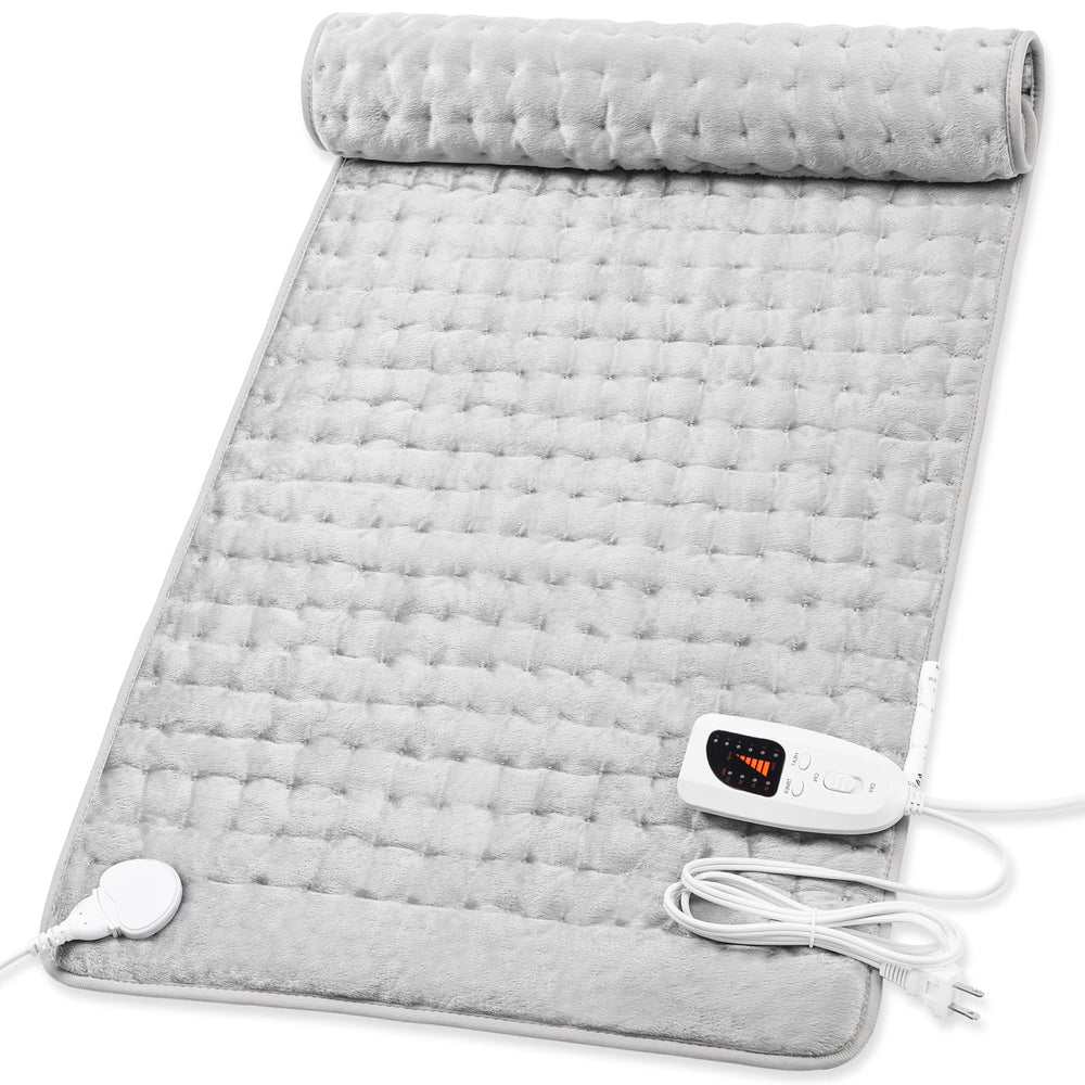 Deepsoon heating pad front view for broad coverage and warmth