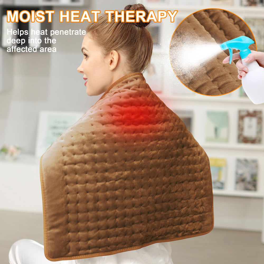 Deepsoon heating pad for abdomen provides even warmth coverage