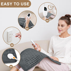 Deepsoon heating pad on arms and legs for versatile comfort