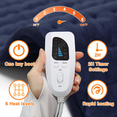 Deepsoon heating pad for arms offers cozy heat coverage.