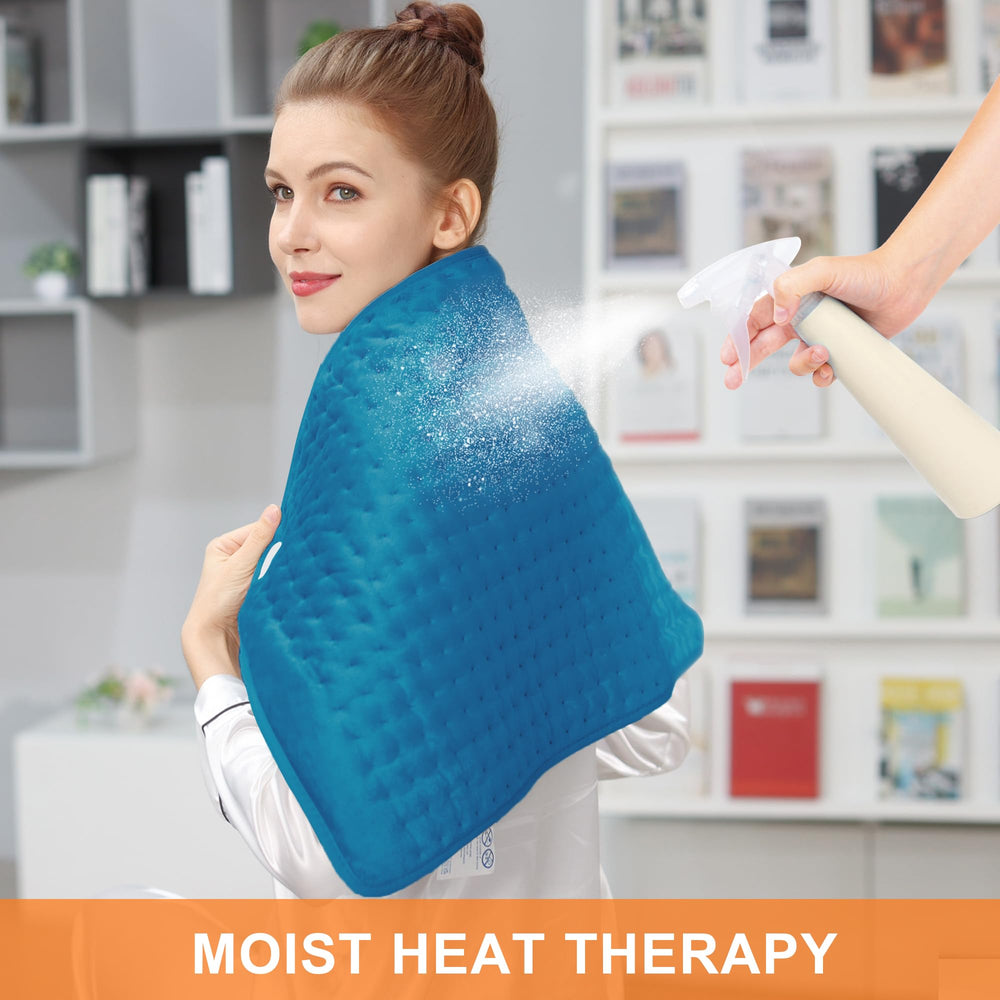 Deepsoon heating pad auto shut-off feature for safe use.