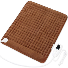 Deepsoon heating pad for back with soft flannel for cozy warmth