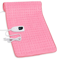 Deepsoon heating pad back area with soft flannel cover for soothing warmth