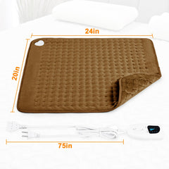 Deepsoon heating pad knee wrap offers portable heat