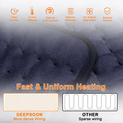 Deepsoon heating pad for knee supports soothing warmth.