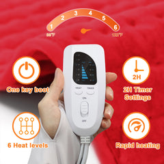 Deepsoon heating pad being machine-washed for easy care