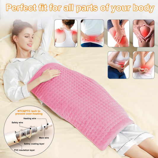 Deepsoon neck wrap providing targeted heat to ease stiffness