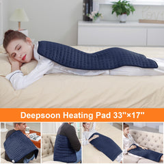 Deepsoon heating pad for neck provides targeted warmth and comfort.