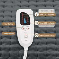 Deepsoon heating pad reaching temperature quickly for faster comfort
