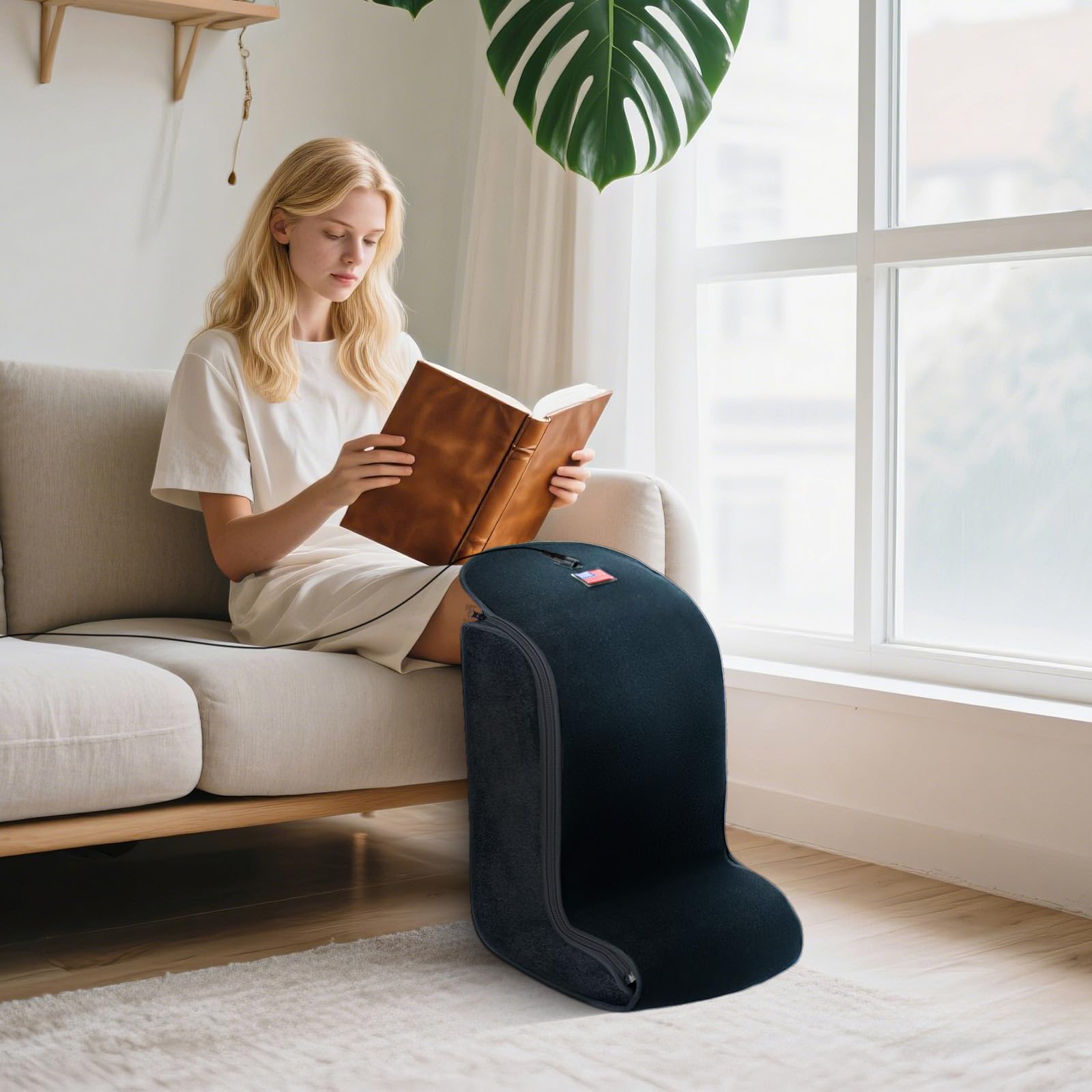 Deerbaba therapy device showing pulse mode for enhanced light therapy sessions.