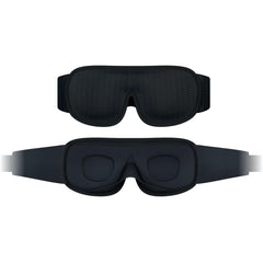DefenderShield EMF eye mask light-block design for restful sleep