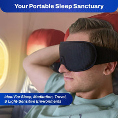 DefenderShield EMF eye mask ideal for night-time use