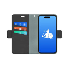 DefenderShield EMF wallet case front cover shield blocks EMF exposure while you stay connected