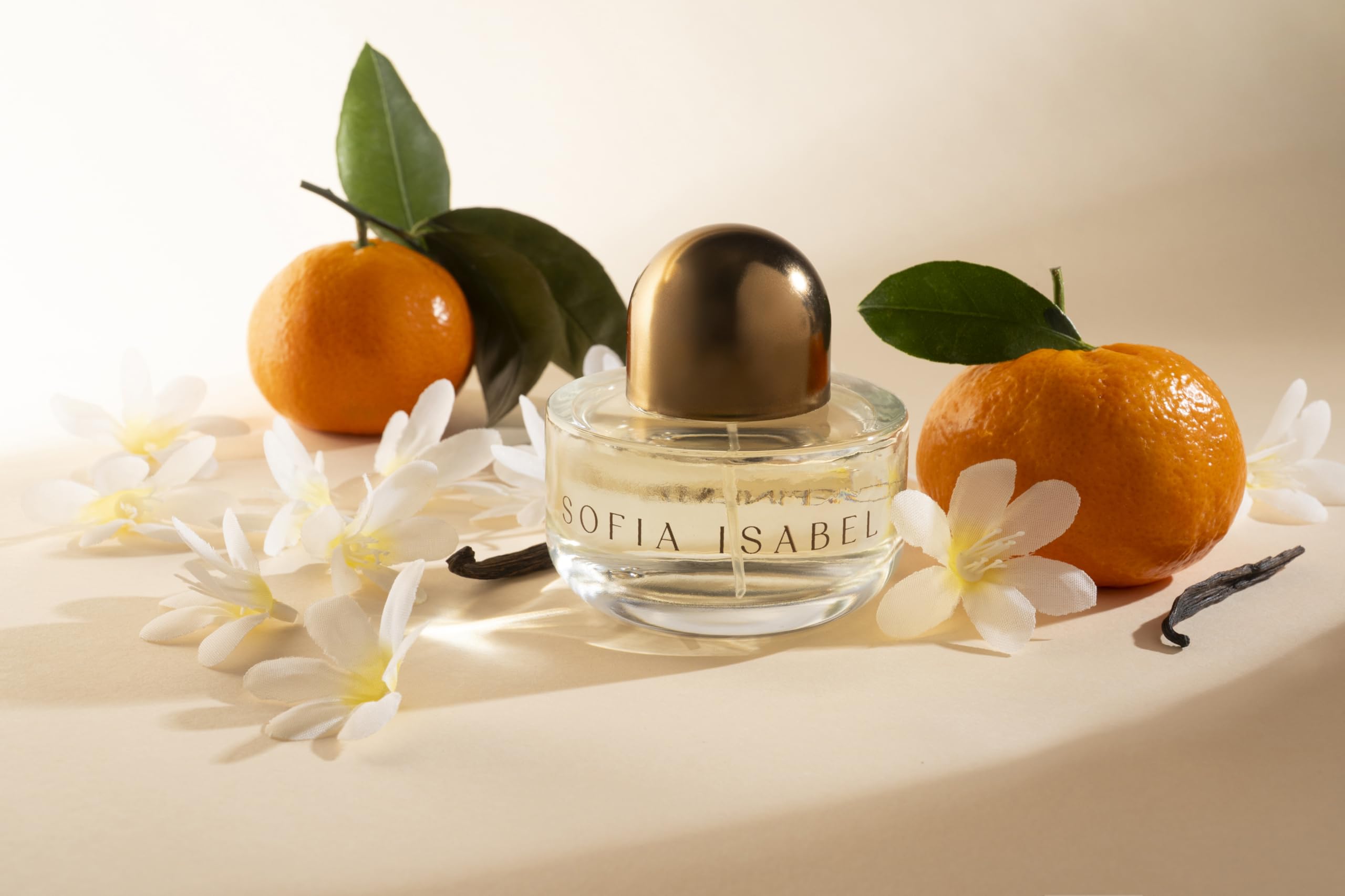 Sofia Isabel fragrance swatch reveals mandarin and vanilla
