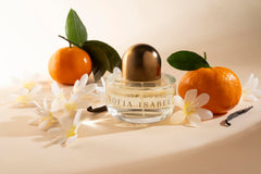 Sofia Isabel fragrance swatch reveals mandarin and vanilla