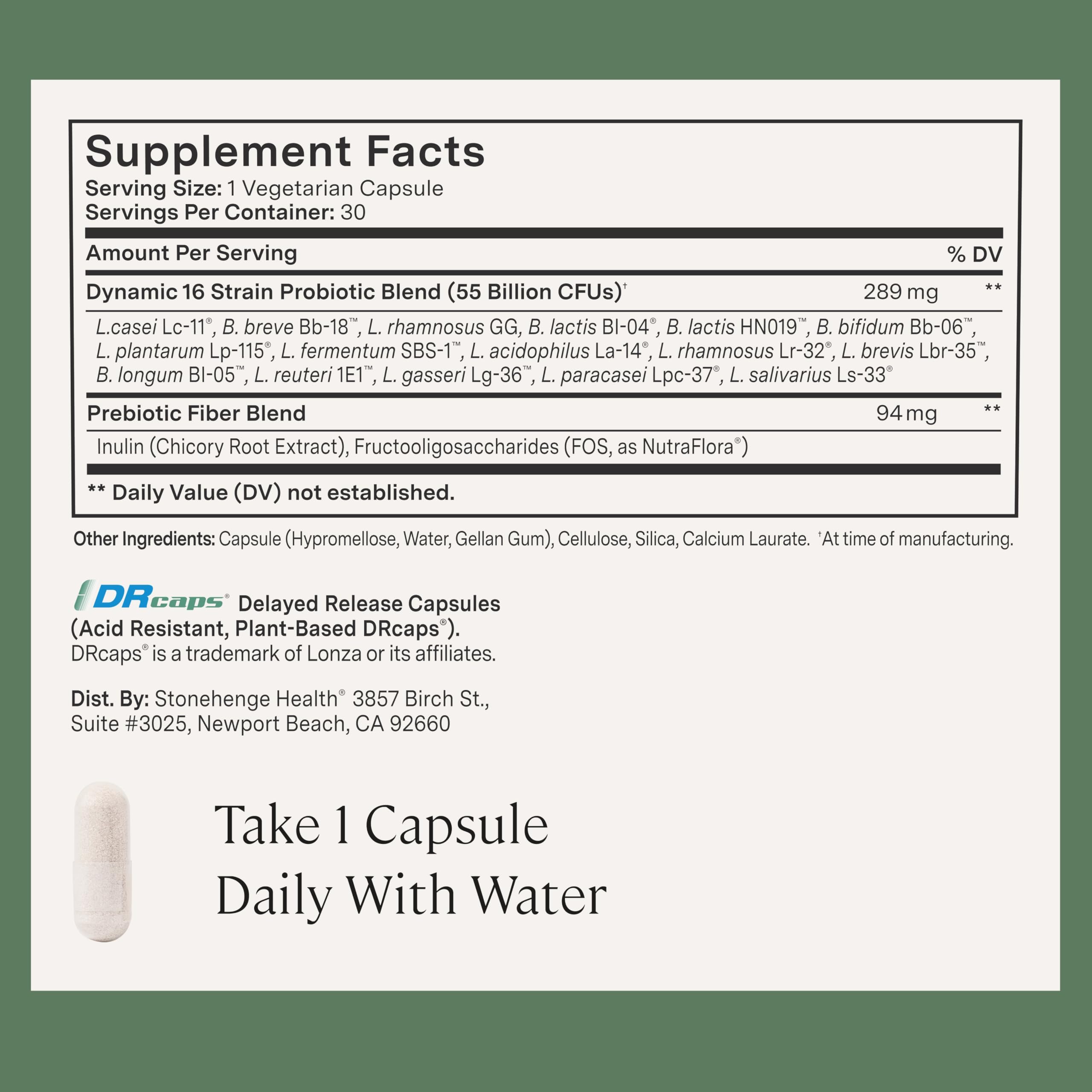 Delayed-release vegetarian capsules protect probiotics through stomach acid