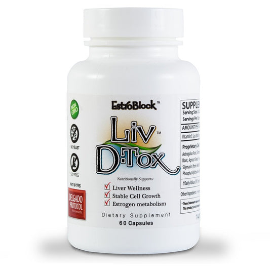 Delgado Protocol Liv D-Tox bottle cap for easy daily use