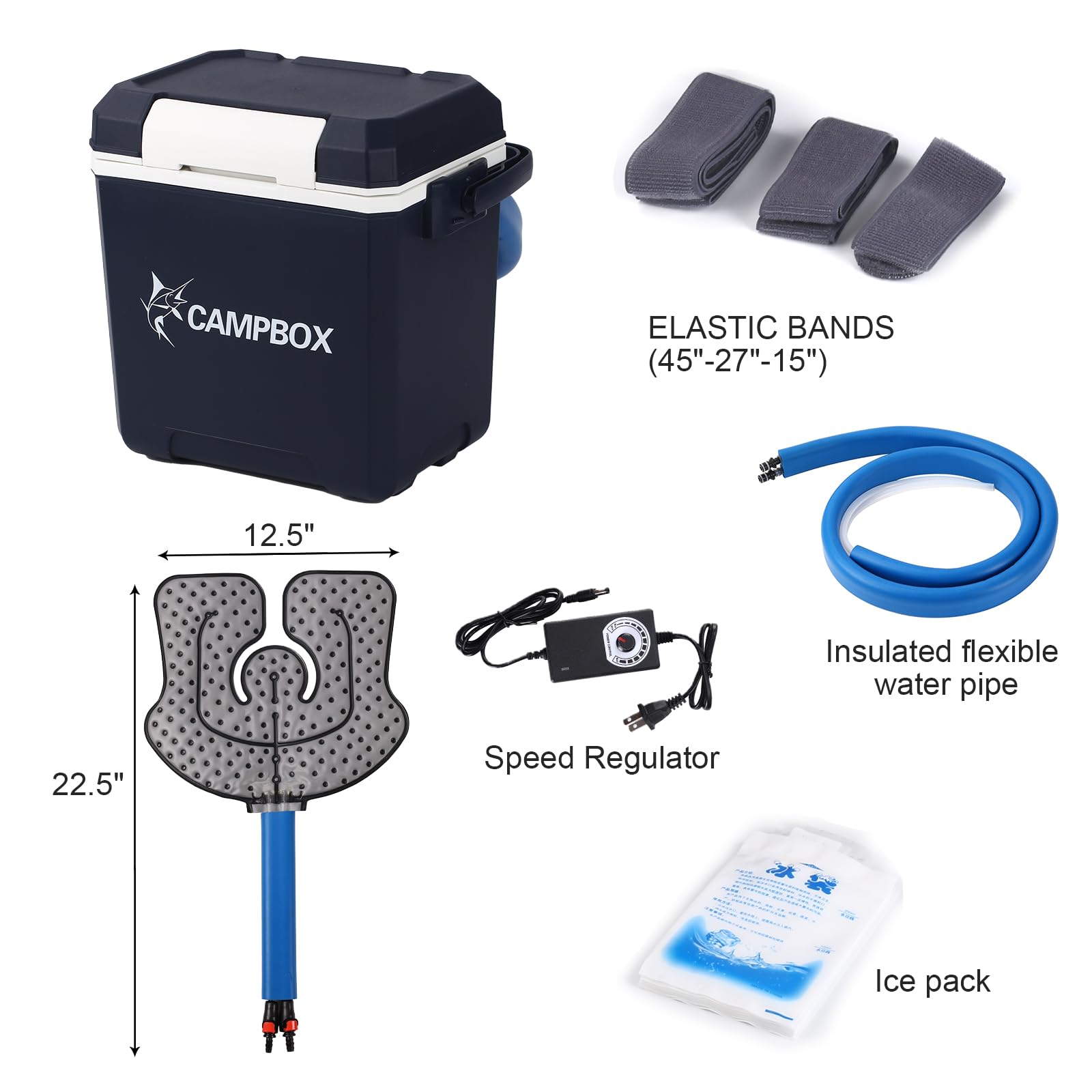 Delysionta home recovery setup for convenient cold therapy