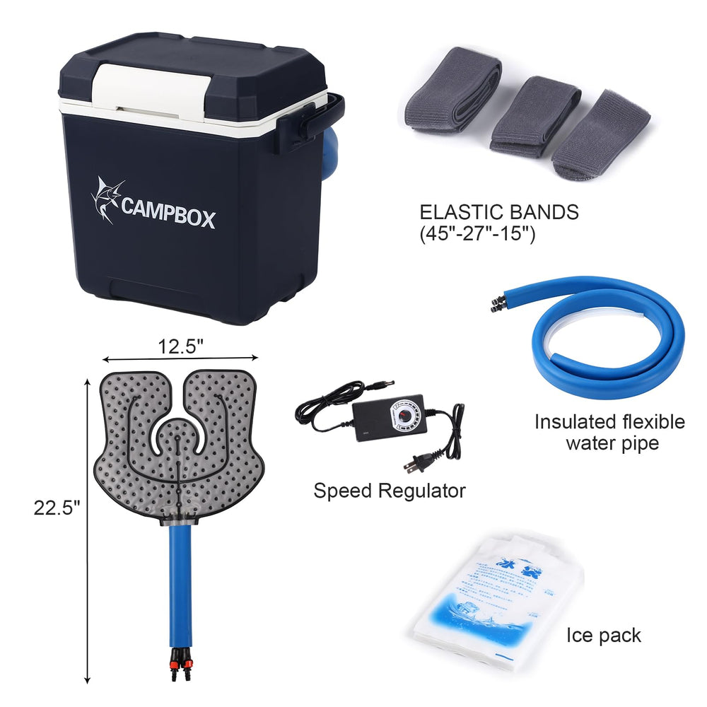 Delysionta home recovery setup for convenient cold therapy