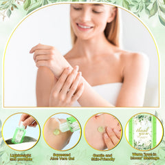 Demissle bridal shower thank-you gift with sage-green theme