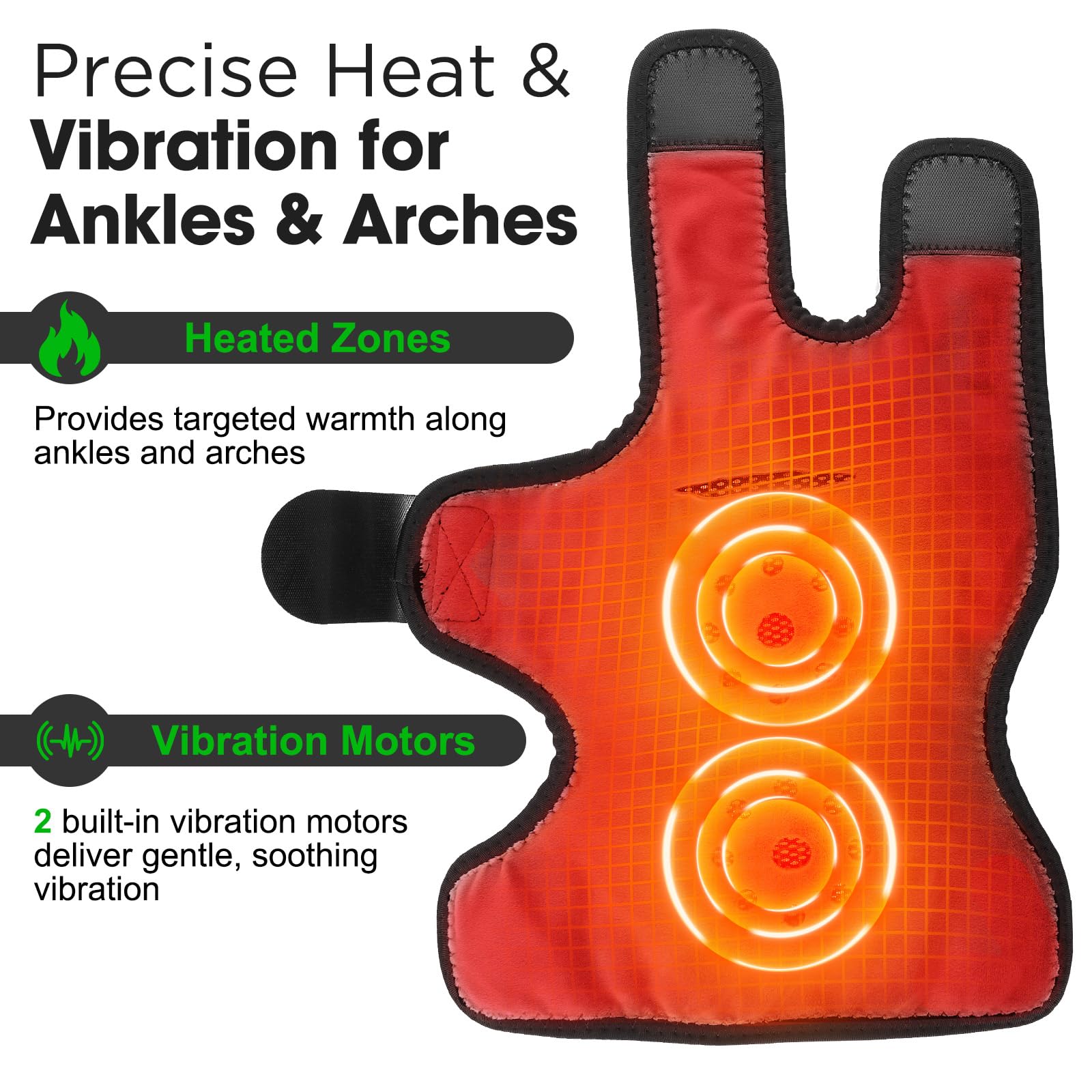 DeMoce arch and foot massage refreshes tired feet.