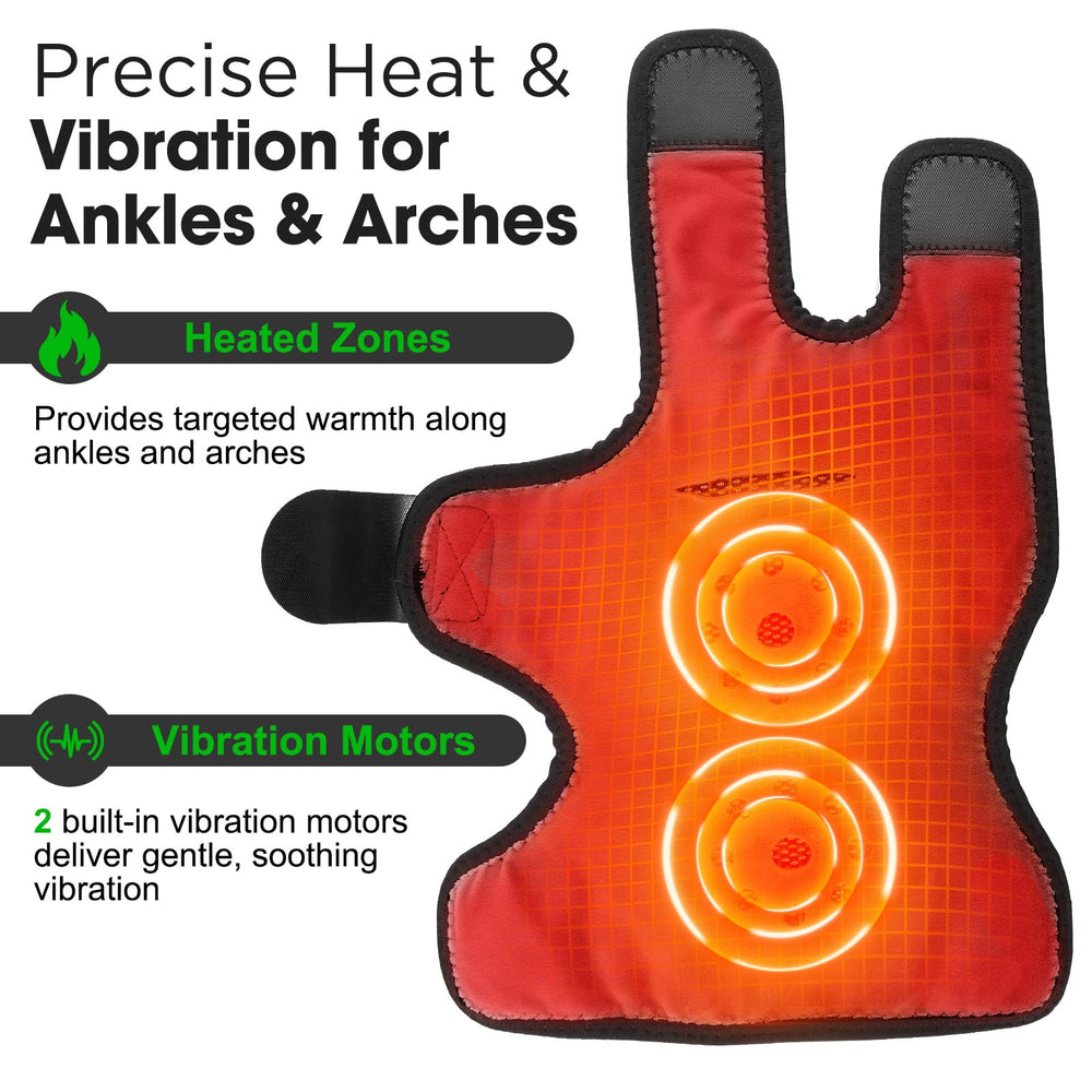DeMoce arch and foot massage refreshes tired feet.